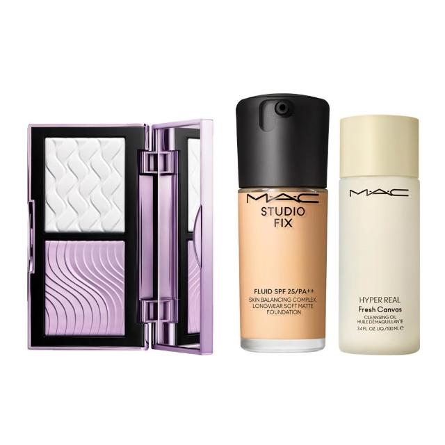 【M.A.C】奶油肌感定妝組(口袋雙色濾鏡蜜粉餅+超持妝濾鏡粉底液 SPF25/PA++ 30ml/雙11限定)