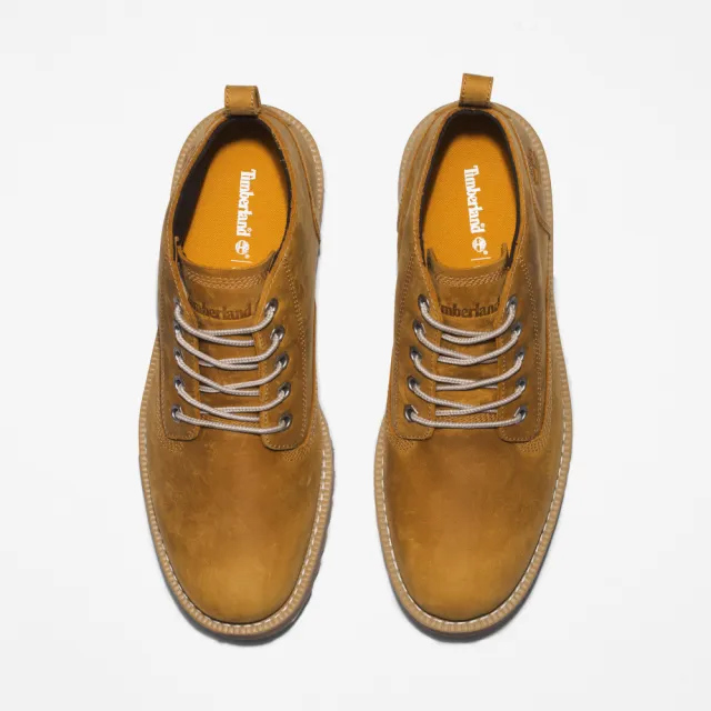 【Timberland】男款小麥色防水中筒靴(A2AKT231)