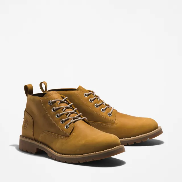 【Timberland】男款小麥色防水中筒靴(A2AKT231)