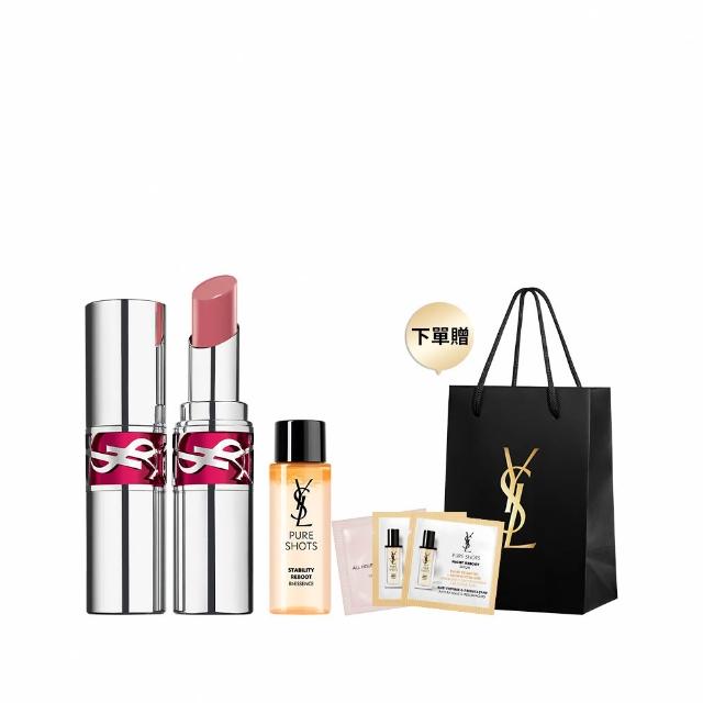 YSL Saint Laurent情挑誘光蜜唇膏，韓國，專櫃級質感，3.2g容量，適合各種膚質，提供長效持色與豐潤潤澤效果，為雙唇帶來絲滑柔霧的完美妝感。