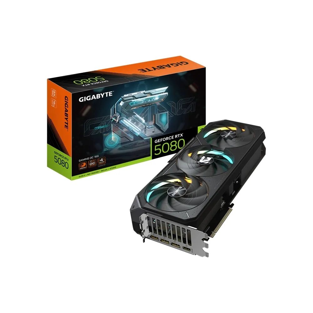 【GIGABYTE 技嘉】GeForce RTX 5080 GAMING OC 16G 顯示卡(GV-N5080GAMING OC-16GD)