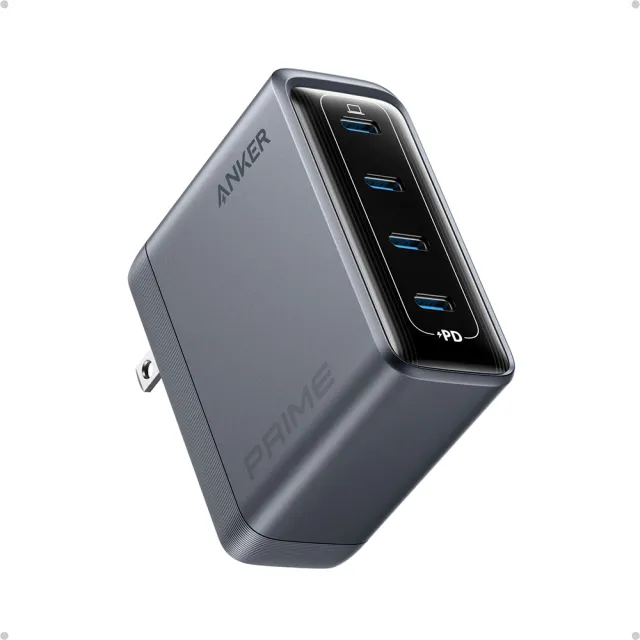 【ANKER】官方授權直營 A2659 Prime 充電器 四孔 GaN 氮化鎵 150W 4C(智慧分流/支援手機/平板/筆電/Switch)