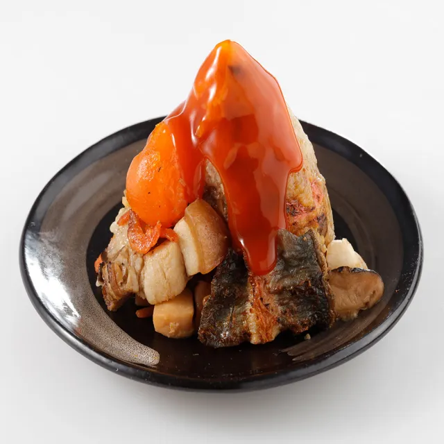 【華得水產】東港蒲燒鰻魚干貝粽5粒組(180g/粒)