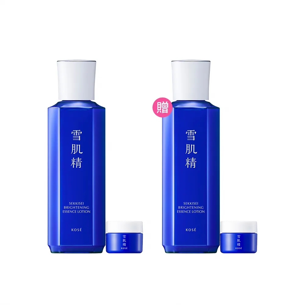 【KOSE 高絲】澄白薏透超能組合(澄白薏透露200mL+澄白薏透凝霜10g) 買1送1