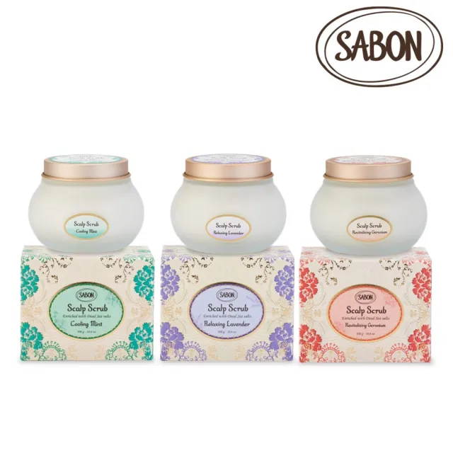 【SABON】官方直營 磨砂女王推薦組(二合一臉部磨砂膏125ml+死海鹽頭皮磨砂膏300g)