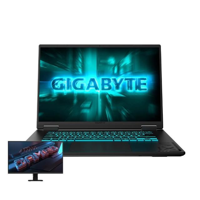 超值27型螢幕★【GIGABYTE 技嘉】16吋i7-13620H RTX5060 電競筆電(A16 CVHI3TW894SH/16G/1TB/W11/WUXGA)