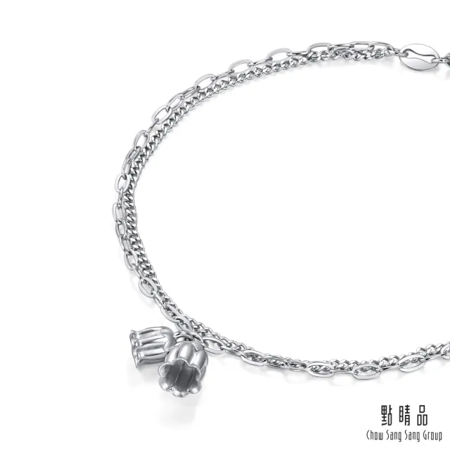 【點睛品】網路獨家款 鈴蘭花 鉑金手鍊(4月新品)