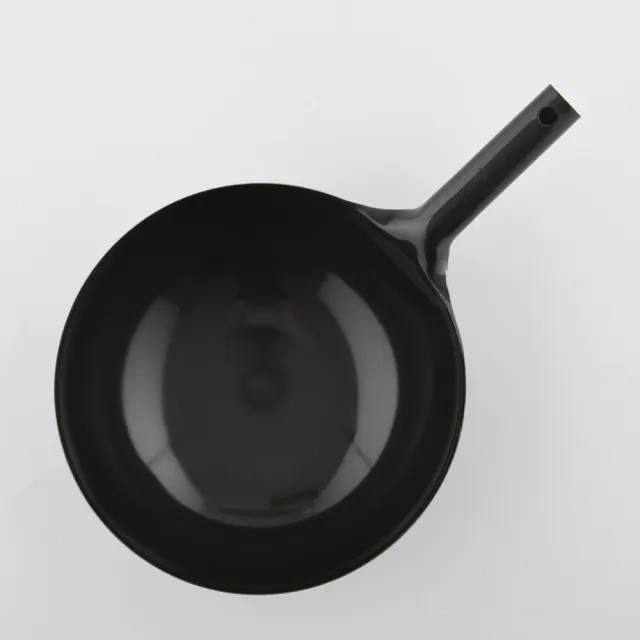 輕量型 鐵柄中華炒鍋 33cmx1mm 日本製 中華鍋 中華炒鍋 鐵鍋 片手鍋 單柄鍋(平輸品)