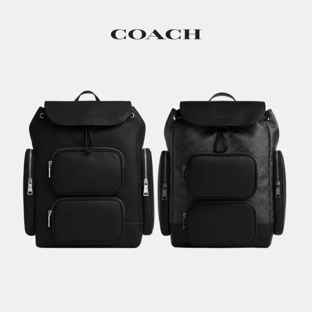【COACH】蔻馳官方直營 FINN 後背包 雙肩包-多色任選(CDC71/CDC72)