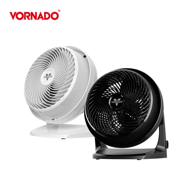 【VORNADO 沃拿多】62-TW(黑/白) 渦流空氣循環扇