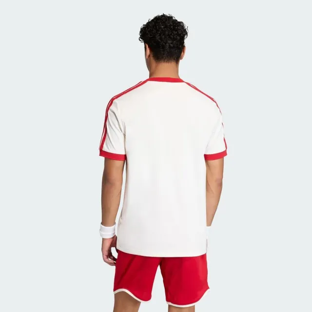 【adidas 愛迪達】Classics Tee 男 T恤 運動上衣 休閒短袖 白 亞版(KE6719)