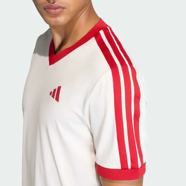 【adidas 愛迪達】Classics Tee 男 T恤 運動上衣 休閒短袖 白 亞版(KE6719)