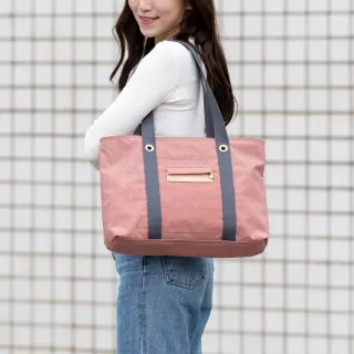 【satana】Soldier 趣遊生活托特袋 肩背包 旅行袋 旅行包 台灣製 SOS3030 - 陶土紅