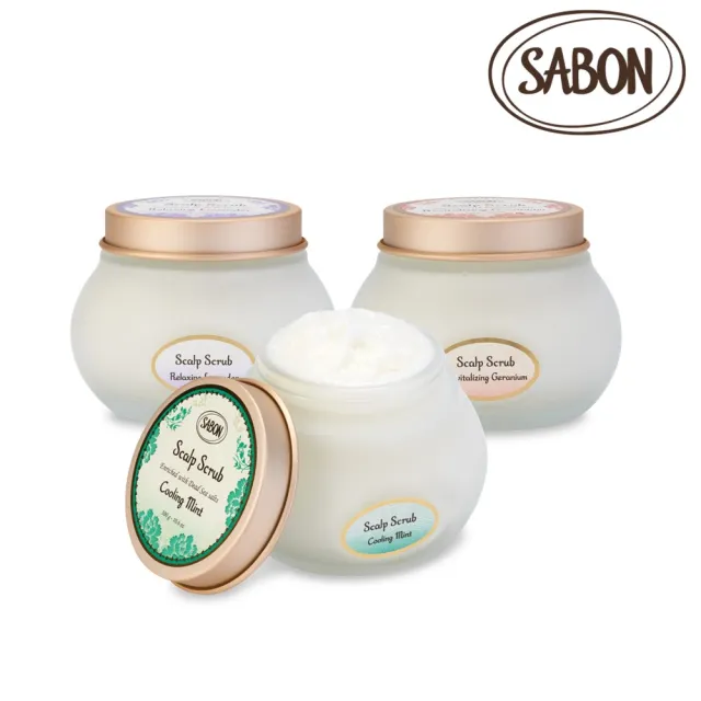 【SABON】官方直營 死海鹽頭皮磨砂膏300g(香味任選)