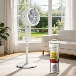【Shark】1+1涼爽健康組FlexBreeze FA221室內外兩用無線電風扇(循環扇 露營風扇 電扇 行動風扇 戶外風扇)