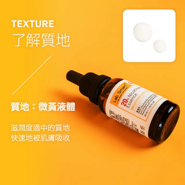 【Dr.Hsieh 達特醫】LabSmart Classic黃標 20%維生素B3菸鹼醯胺精華30ml(三入組/無盒)