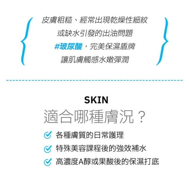 【Dr.Hsieh 達特醫】LabSmart Hi-Tech藍標 玻尿酸精華50ml(兩入組/無盒)