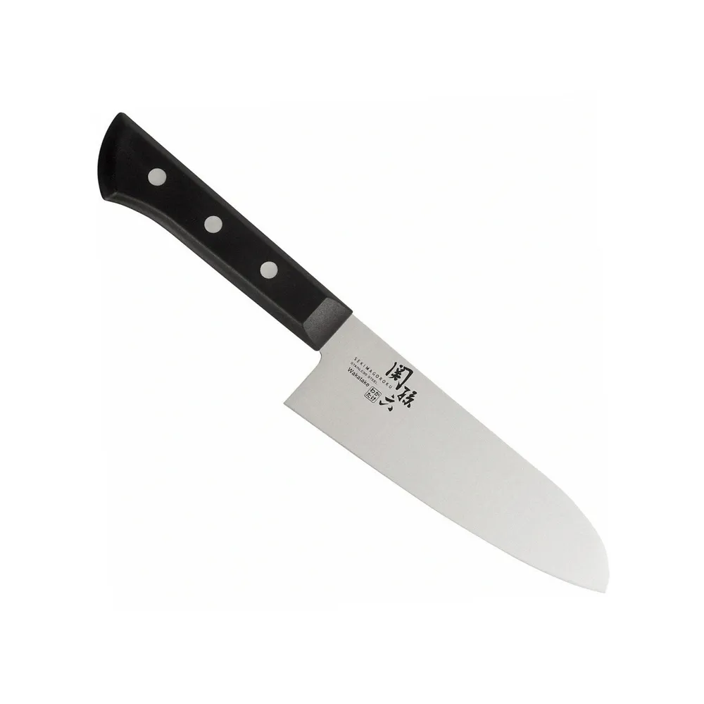 【KAI 貝印】關孫六 日本製若竹系列不鏽鋼三德刀16.5cm