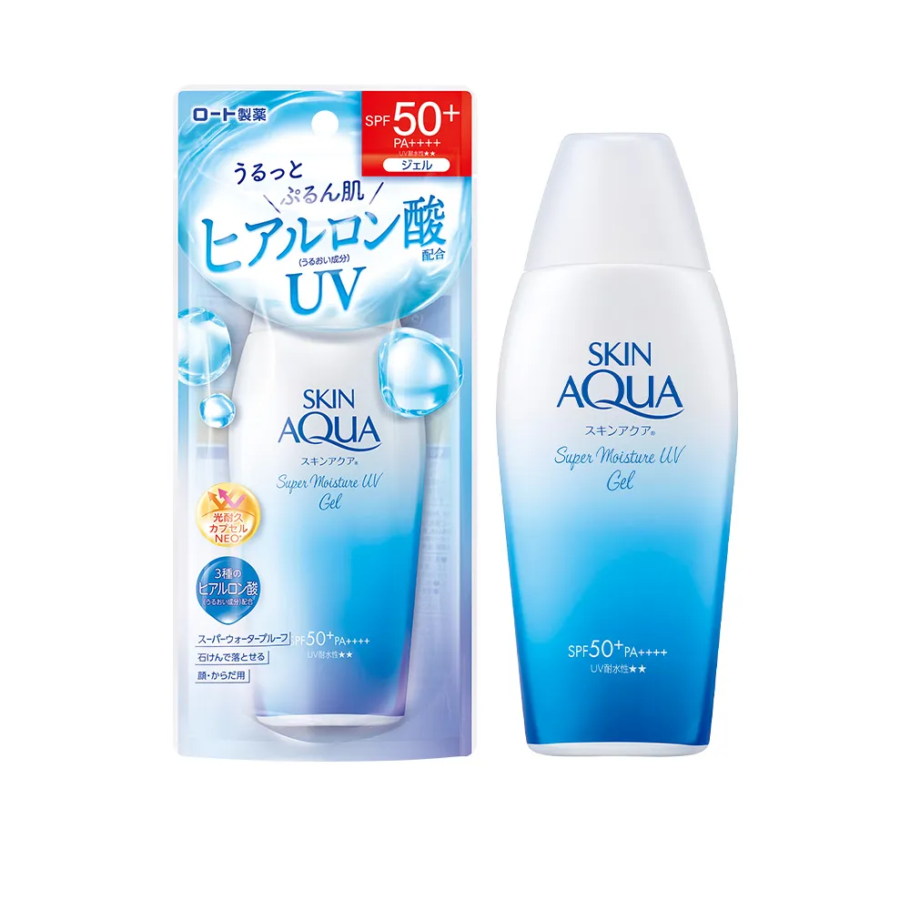 【曼秀雷敦】水潤肌超保濕水感防曬凝露110g 2入(超持久  超防曬 超清爽 臉部 身體防曬)