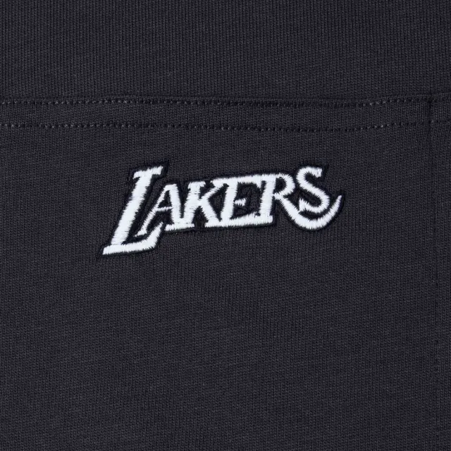 【MITCHELL & NESS】NBA 洛杉磯湖人 素面短袖上衣 灰 T恤