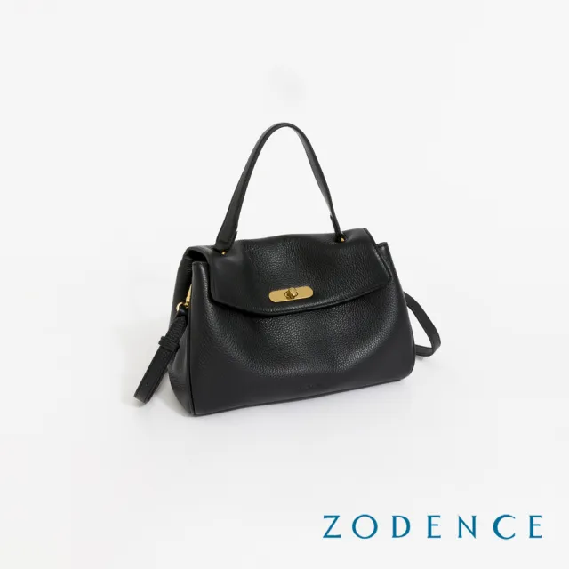 【ZODENCE 佐登司】OPHELIA進口真皮垂墜感手提斜背包(多色/新品)