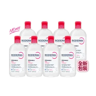 【BIODERMA】舒敏高效潔膚液 500mlx8入組(卸妝水/敏感肌適用)