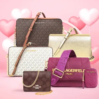 【COACH】x MICHAEL KORS x 卡爾KL 斜背包/肩背包/兩用包(多款多色)
