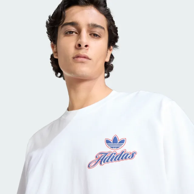 【adidas 愛迪達】運動 休閒 短袖 T恤 男上衣 GFX T(KE2248)