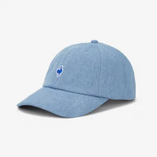 【LE COQ SPORTIF 公雞】棒球帽 鴨舌帽 帽子 牛仔藍色 LYX03302