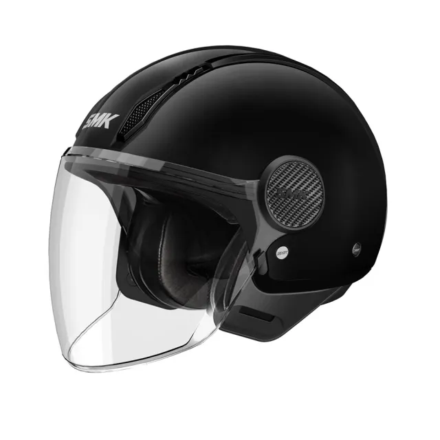 【SMK HELMETS】台灣總代理 3/4 半罩安全帽｜LAMINAR 素色款(金屬插扣 DOT+ECE雙認證)