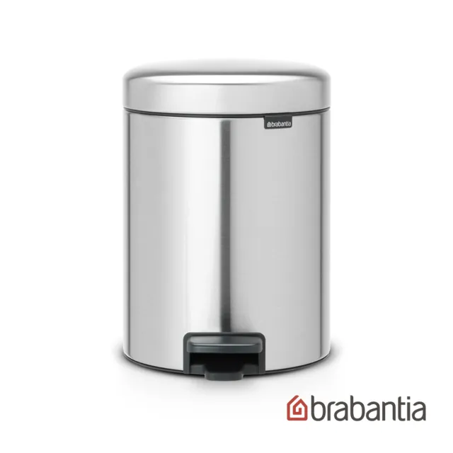 【Brabantia】NEWICON環保腳踏式垃圾桶-5L防指紋