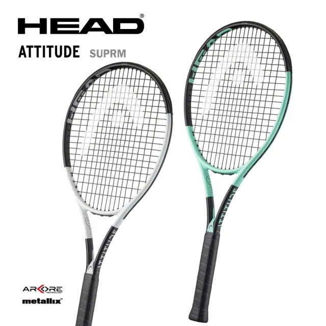 【HEAD】休閒網球拍 231305 231315 231916 網拍 MX ATTITUDE SUPRM(送網球１筒)