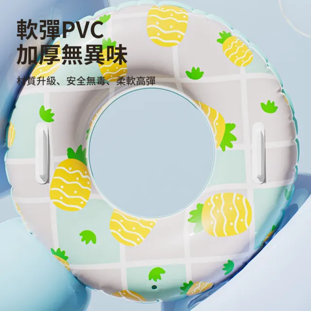 【Sumfun】成人/兒童 加厚充氣游泳圈 防漏雙氣閥浮圈 防側翻泳圈 漂浮救生圈 趴圈 坐圈 水上玩具