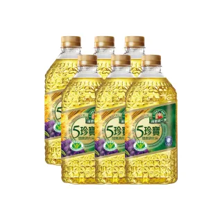 【得意的一天】五珍寶健康調合油-2L*6瓶(完美脂肪酸比4：8：1)