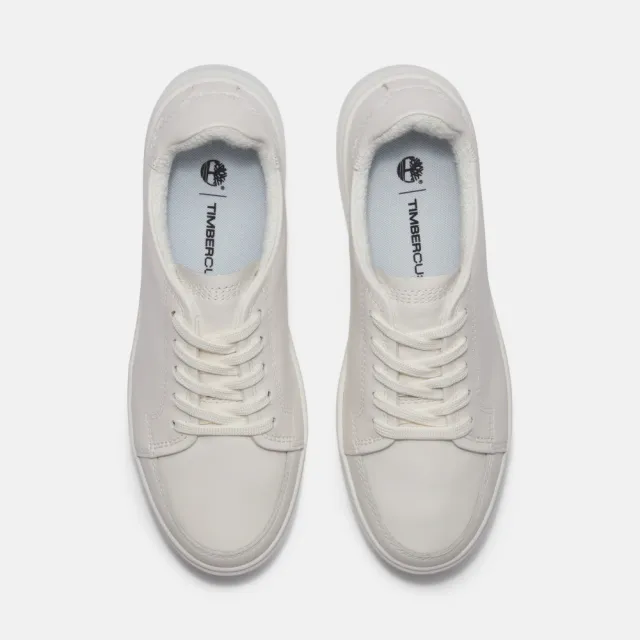 【Timberland】女款白色Emerson Street低筒休閒鞋(A41JXEM2)