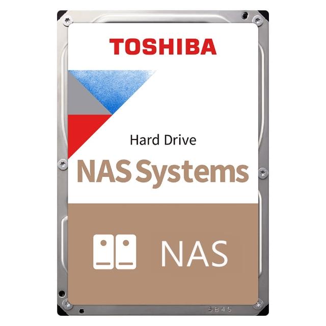 【TOSHIBA 東芝】N300系列 3.5吋 16TB 7200轉 512MB NAS內接硬碟 (HDWG51GAZSTA)
