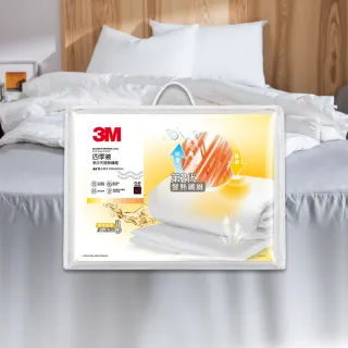 【3M】發熱纖維可水洗四季被NZ250(雙人加大8x7)