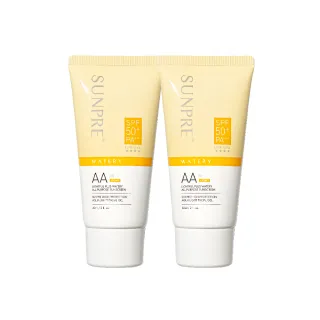 【荷麗美加】上麗高效AAL零油光水防曬60ml-2入組(SPF50+/PA++++/無色防曬/防曬/美白)