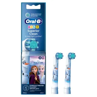 【Oral-B 歐樂B】電動牙刷兒童冰雪奇緣刷頭EB10-2 官方正貨
