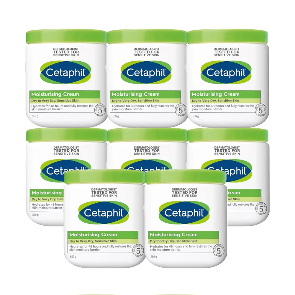 【Cetaphil】長效潤膚霜 550gx8入