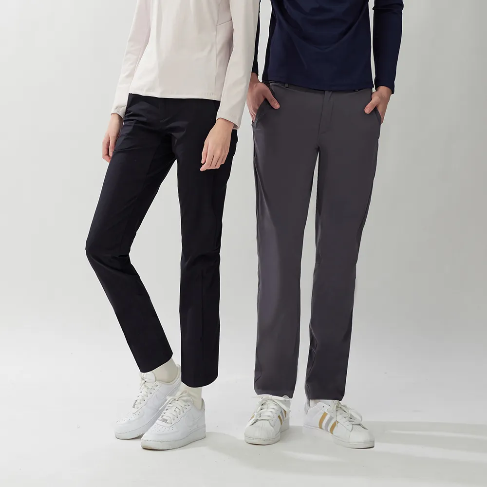 【pierre cardin 皮爾卡登】網路獨家 男女款 透氣速乾休閒長褲(多色任選)