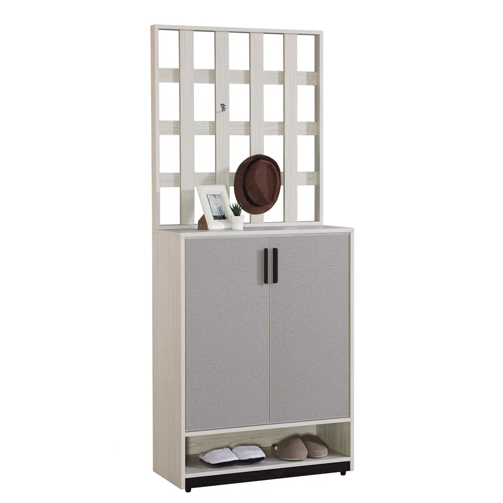【AS 雅司設計】卜哈剌2.7尺屏風鞋櫃-80.5x40x198cm