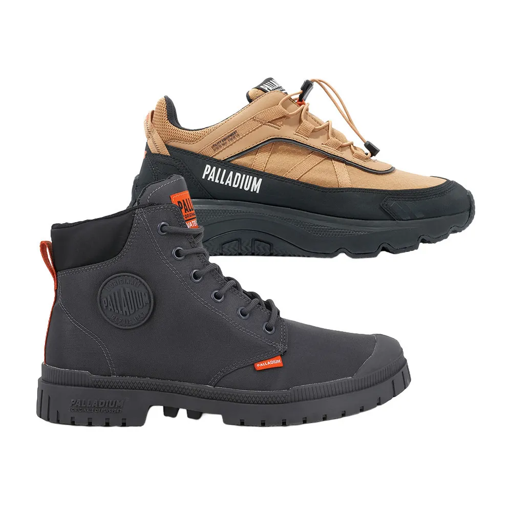 【Palladium】PAMPA SP20 CUFF WP+經典機能潮流防水靴/快穿橘標防水鞋/休閒鞋-男鞋/女鞋-七色任選
