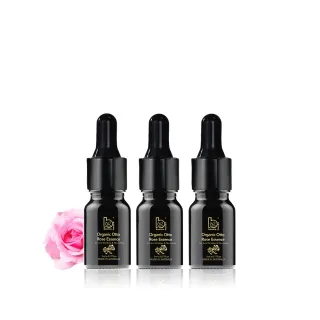 【Bonnie House 植享家】有機奧圖玫瑰原精5ml(三入組)(母親節送禮推薦/送禮首選)