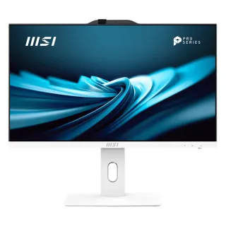 【MSI 微星】G7400特仕液晶電腦(PRO AP242P 14M-1202TW/G7400/24G/128G+1T/Win11Pro/白)