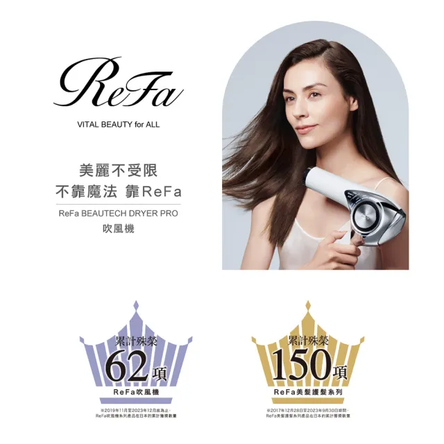 【ReFa 黎琺】官方旗艦店 BEAUTECH DRYER PRO 智能吹風機PRO