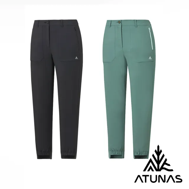 【ATUNAS 歐都納】女款蚊瘋不動防蚊輕薄透氣彈性長褲(A1PA2602W驅蚊/防曬抗UV/戶外休閒/登山/露營)