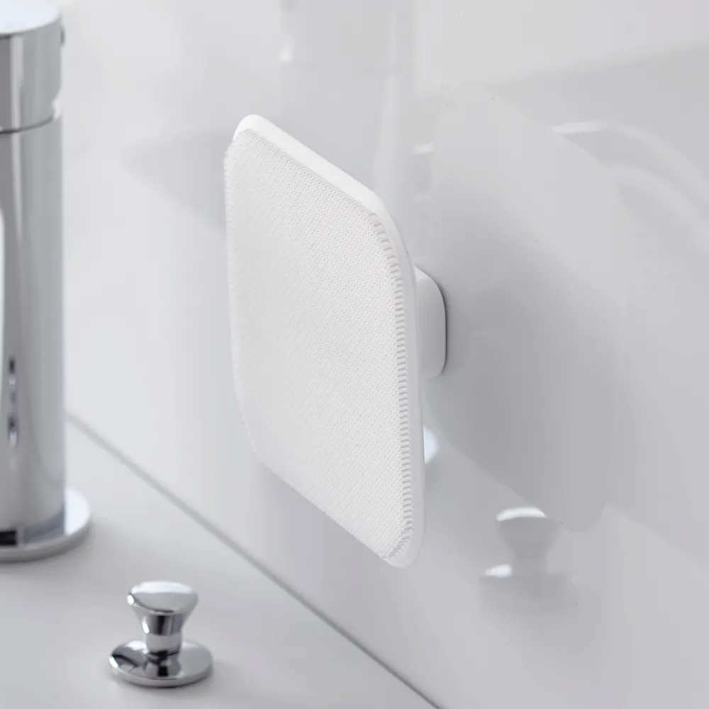 【YAMAZAKI 山崎】tower磁吸式矽膠清潔刷-白(廚房清潔刷/縫隙清潔刷/起泡刷/日本山崎)