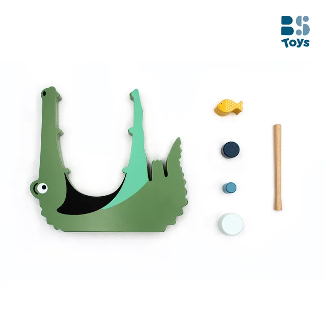 【BS 荷蘭】大嘴鱷魚(疊疊樂 兒童桌遊 益智玩具 推推樂 專注力桌遊 樂齡桌遊)