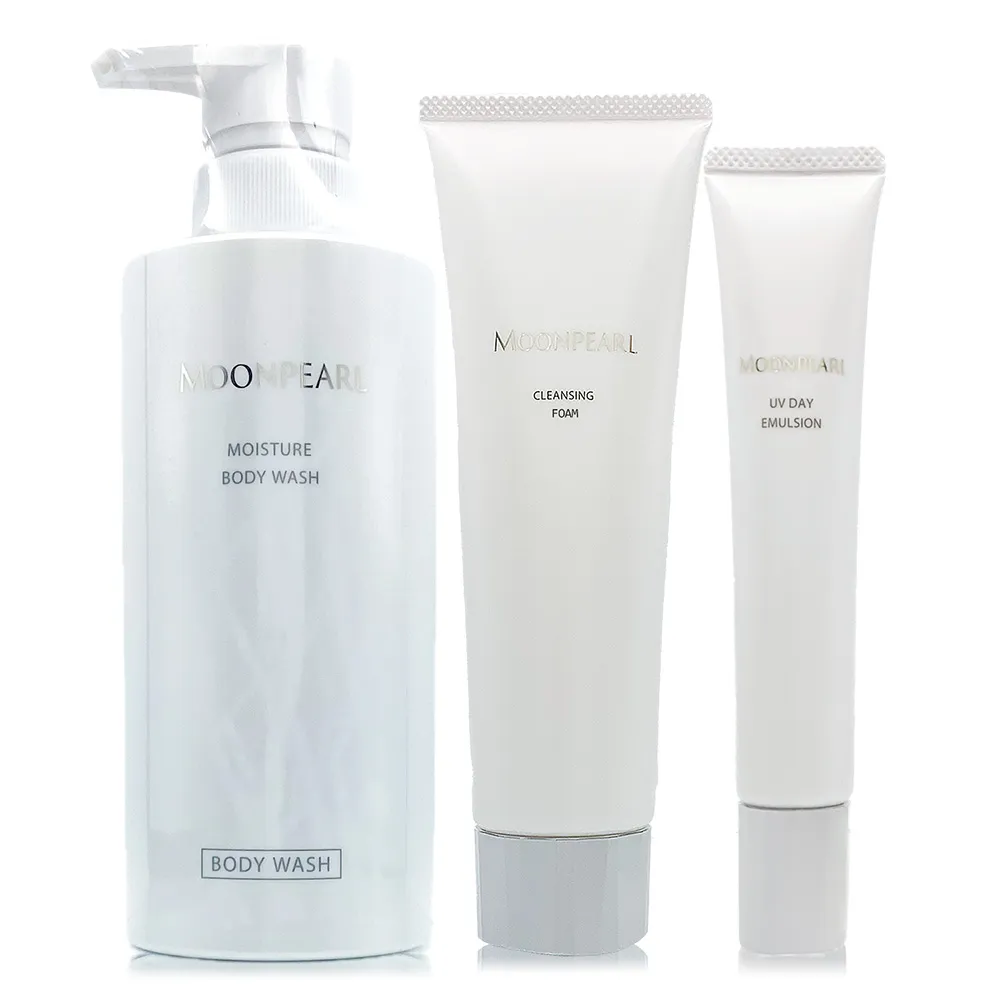 【MIKIMOTO 御木本】彈力甦活潔膚洗面乳120g+UV日間精華乳霜30g-贈珍珠潤澤沐浴乳400ml(專櫃公司貨)